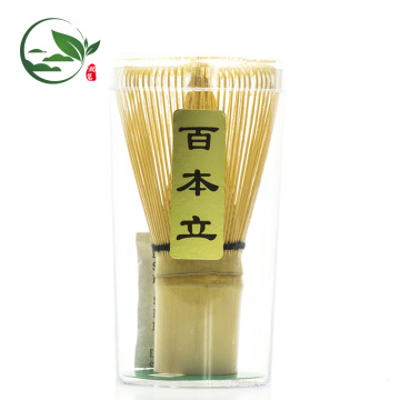 Bamboo Whisk Chasen y Matcha Measuring Mental Spoon Set